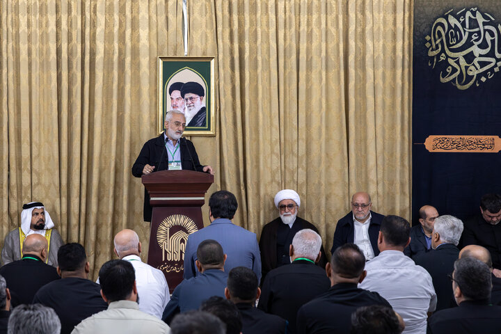 دیدار موکب‌داران سامرا با تولیت آستان قدس رضوی