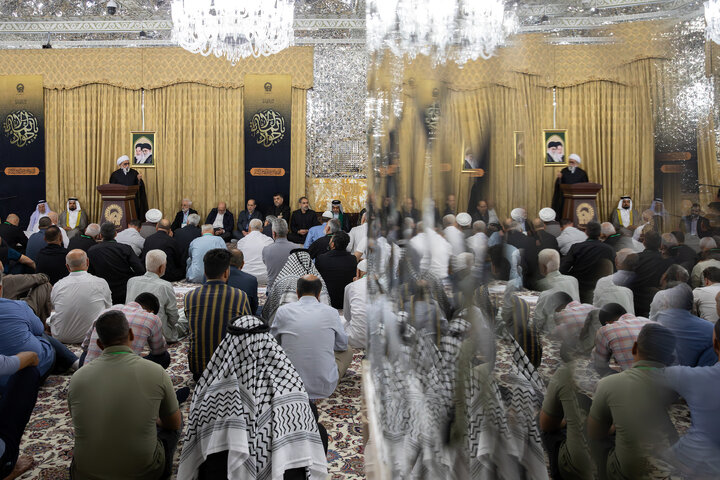 دیدار موکب‌داران سامرا با تولیت آستان قدس رضوی