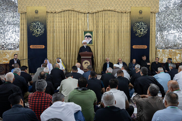 دیدار موکب‌داران سامرا با تولیت آستان قدس رضوی