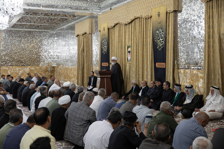دیدار موکب‌داران سامرا با تولیت آستان قدس رضوی