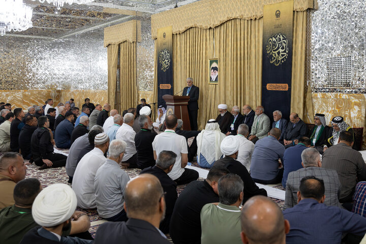 دیدار موکب‌داران سامرا با تولیت آستان قدس رضوی