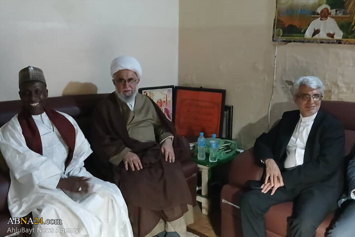 دیدار آیت الله رمضانی با خلیفه تیجانی‌ها در پایتخت نیجر