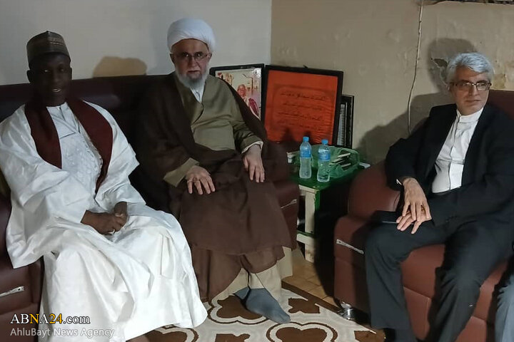دیدار آیت الله رمضانی با خلیفه تیجانی‌ها در پایتخت نیجر