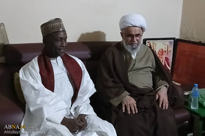 دیدار آیت الله رمضانی با خلیفه تیجانی‌ها در پایتخت نیجر