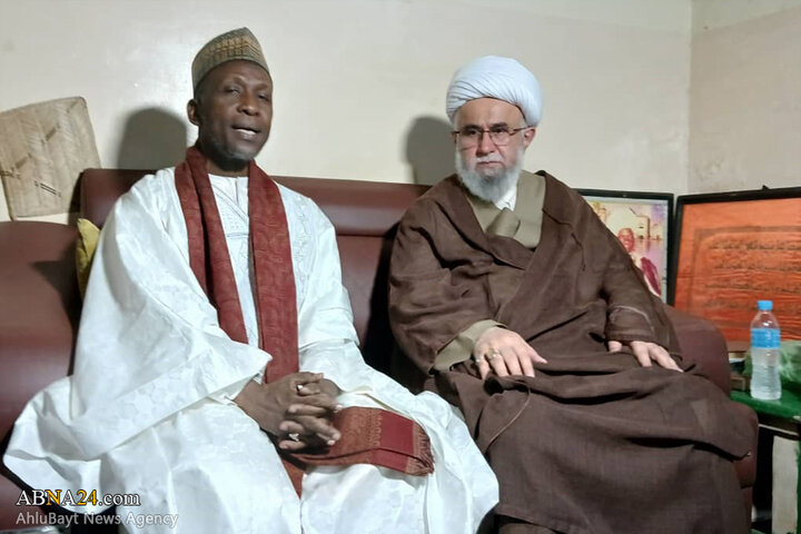 دیدار آیت الله رمضانی با خلیفه تیجانی‌ها در پایتخت نیجر