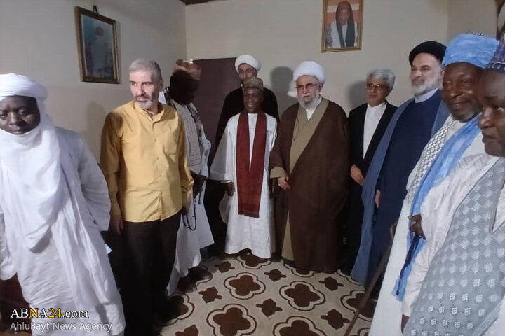 دیدار آیت الله رمضانی با خلیفه تیجانی‌ها در پایتخت نیجر