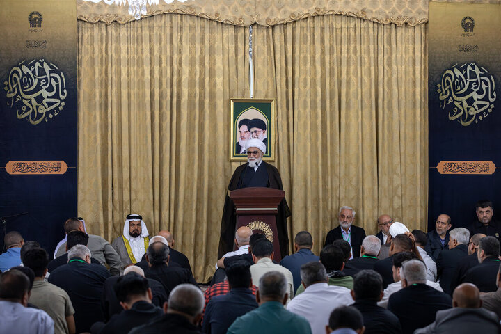 Photos: Samarra Mawkib managers meet with custodian of Imam Reza holy shrine
