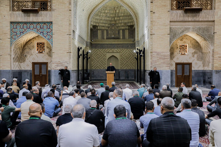Photos: Mawkib servants of Samarra visits Imam Reza holy shrine