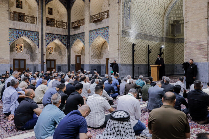 Photos: Mawkib servants of Samarra visits Imam Reza holy shrine