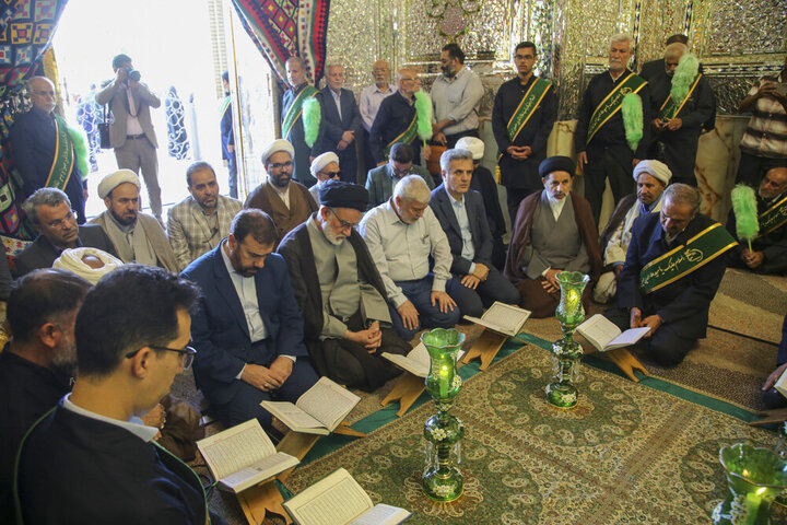 Photos: Dust-cleaning ceremony of Imamzadeh Sayyed Aladdin Hosein holy shrine held in Shiraz