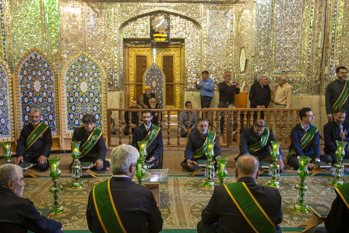 Photos: Dust-cleaning ceremony of Imamzadeh Sayyed Aladdin Hosein holy shrine held in Shiraz