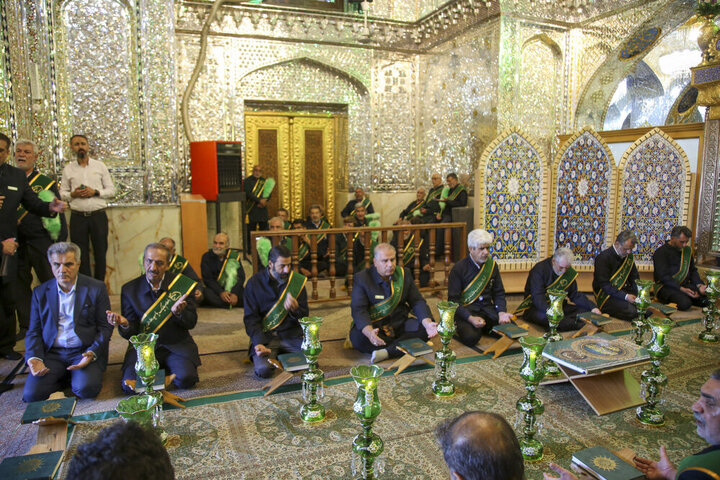 Photos: Dust-cleaning ceremony of Imamzadeh Sayyed Aladdin Hosein holy shrine held in Shiraz