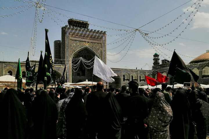 Photos: Imam Jawad mourning ceremony held at Razavi shrine