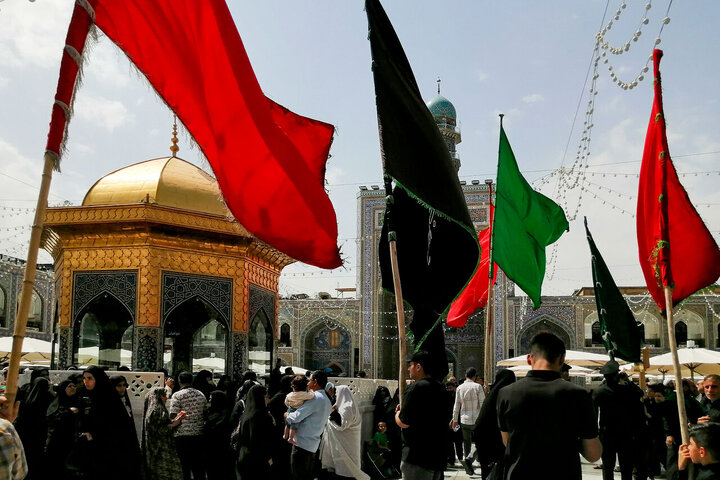 Photos: Imam Jawad mourning ceremony held at Razavi shrine