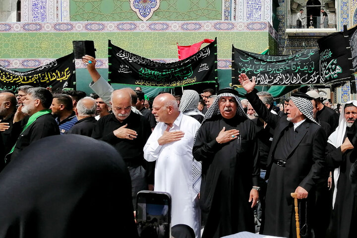 Photos: Imam Jawad mourning ceremony held at Razavi shrine