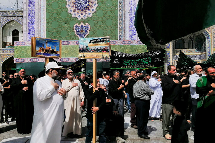 Photos: Imam Jawad mourning ceremony held at Razavi shrine