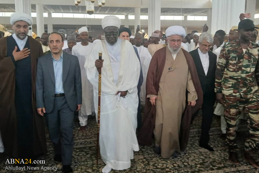 حضور دبیرکل مجمع جهانی اهل‌بیت(ع) در نماز جمعه شهر «کیوتا» نیجر