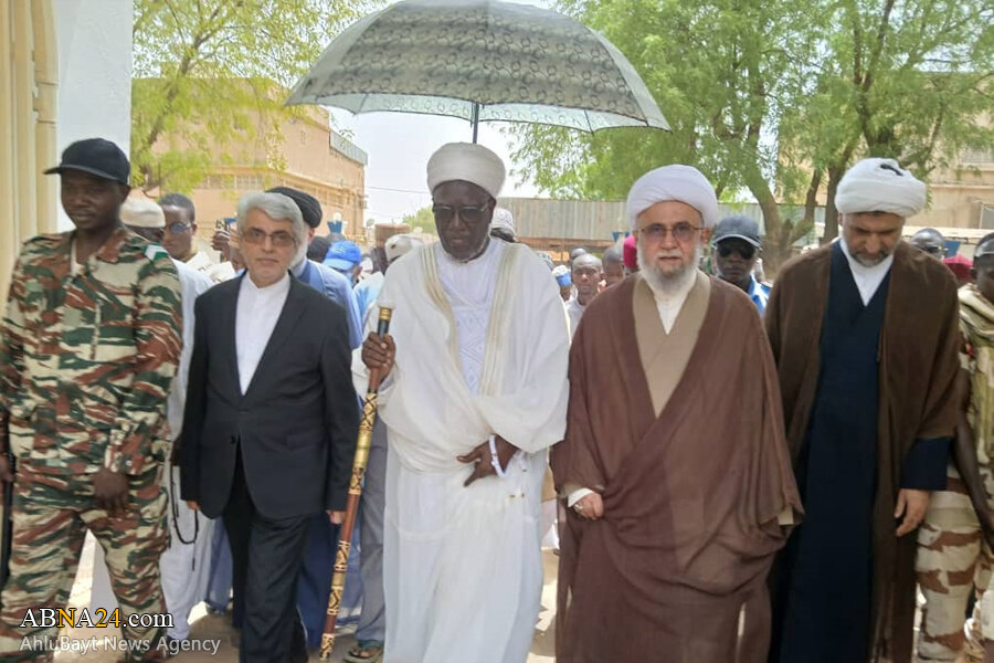 حضور دبیرکل مجمع جهانی اهل‌بیت(ع) در نماز جمعه شهر «کیوتا» نیجر