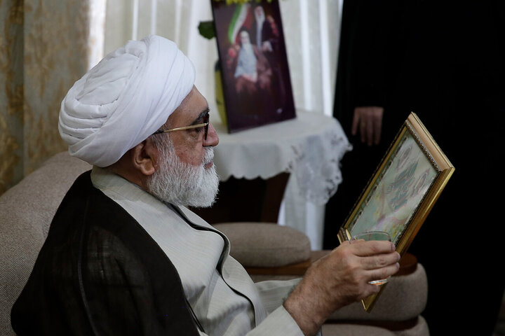 Photos: Custodian of Astan Quds Razavi meets with martyrs families