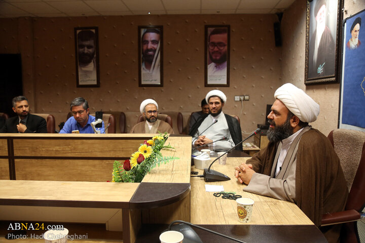 نشست خبری مسئول کمیته تبلیغ و نماز ستاد مرکزی اربعین در شهر قم