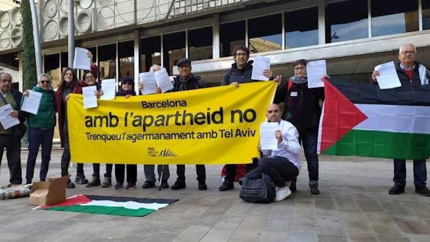 Barcelona cuts ties with Israel, suspends friendship pact over Gaza war