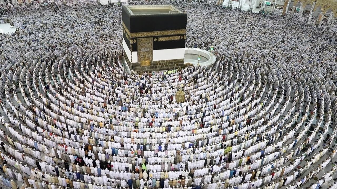 ویدیو | تایم‌لپس دیدنی از طواف خانه خدا