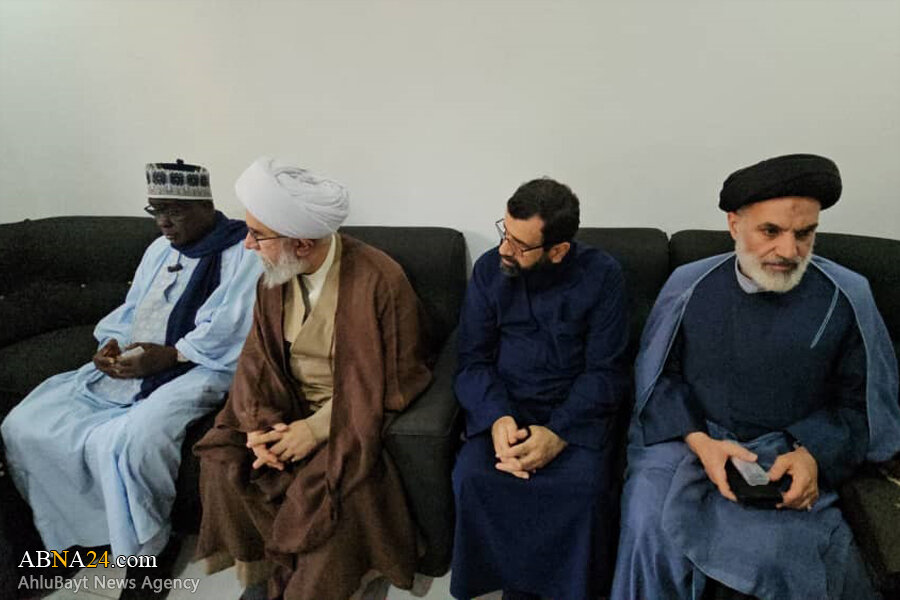 دیدار دبیرکل مجمع جهانی اهل‌بیت(ع) با رئیس جمعیت علمای سنگال