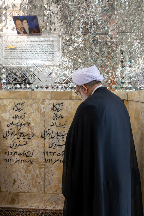 Photos: Commemoration ceremony for late Sayyed Ali Akbar Abu Torabi held at Razavi Holy Shrine