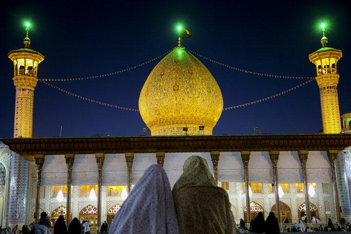 تصاویر| مراسم بزرگداشت حضرت امام خمینی(ره) در سومین حرم اهل بیت(ع)