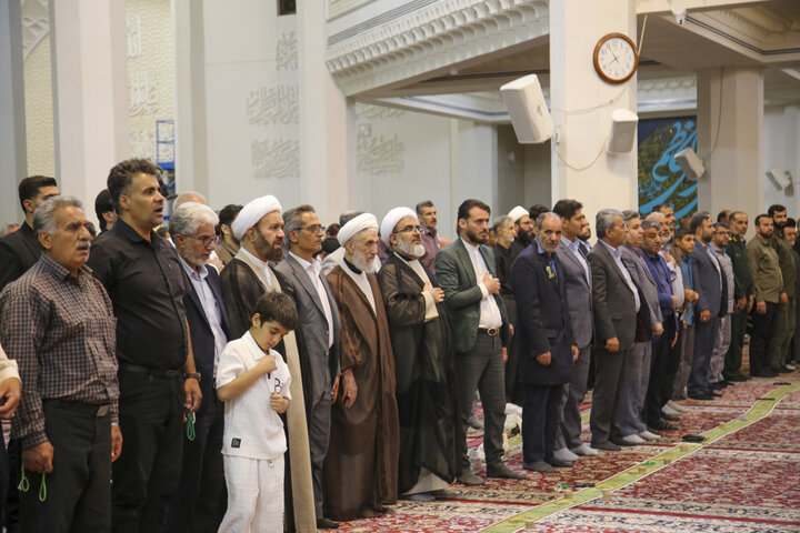 تصاویر| مراسم بزرگداشت حضرت امام خمینی(ره) در سومین حرم اهل بیت(ع)