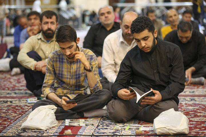 تصاویر| مراسم بزرگداشت حضرت امام خمینی(ره) در سومین حرم اهل بیت(ع)