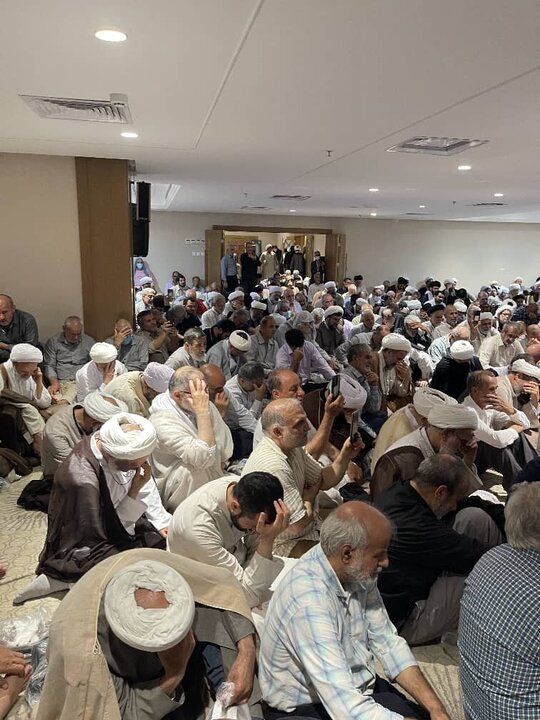 Photos: Imam Baqir mourning ceremony held by office of Ayatollah Fazel Lankarani in Mecca
