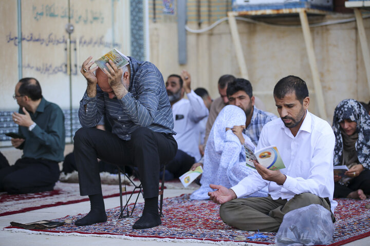 تصاویر| برگزاری دعای عرفه شیراز