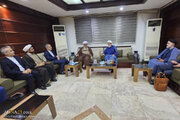 Ayatollah Ramazani Stresses Youth Education in Meeting with Officials of Lady Zahra (a.s.) Complex in Côte d’Ivoire