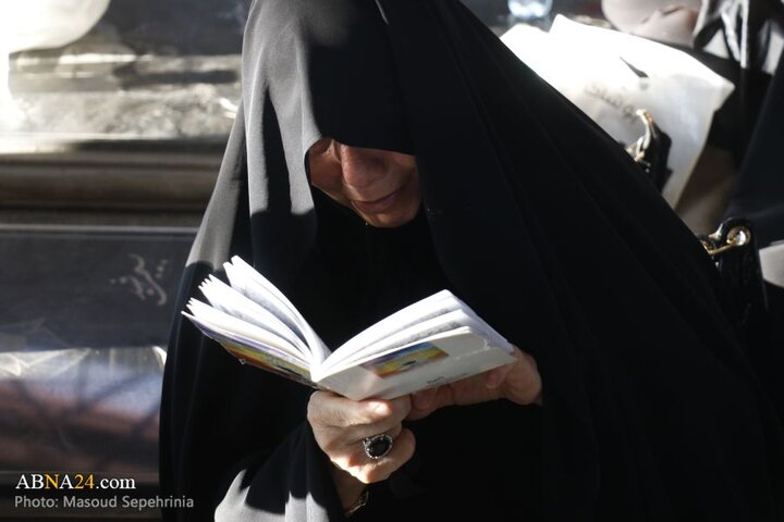 مراسم دعای عرفه در گلزار شهدای تبریز
