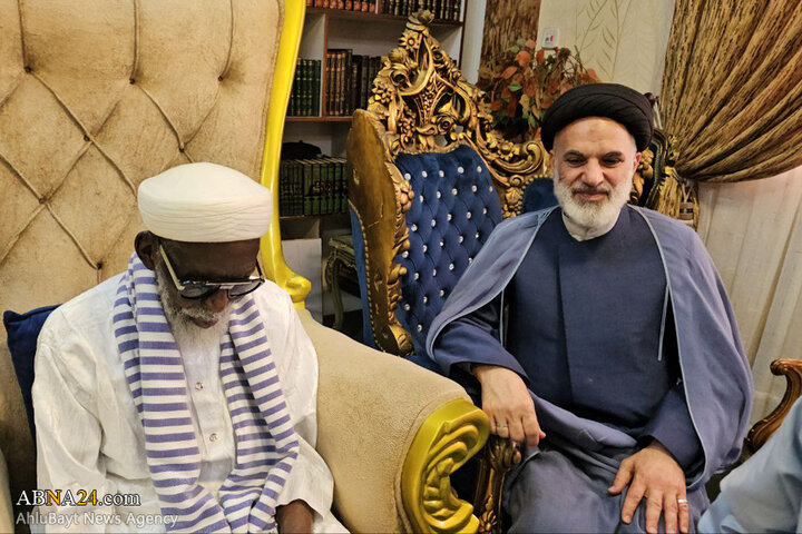 دیدار آیت الله رمضانی با مفتی کل مسلمانان کشور غنا
