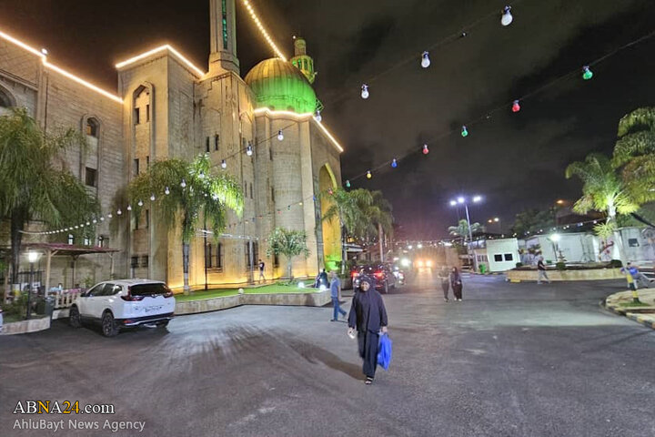 بازدید آیت الله رمضانی از مسئولان مجتمع حضرت زهرا(س) ساحل عاج