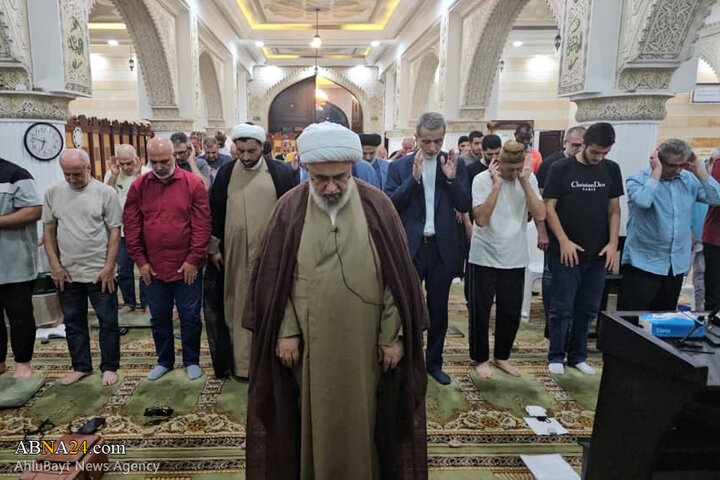 بازدید آیت الله رمضانی از مسئولان مجتمع حضرت زهرا(س) ساحل عاج