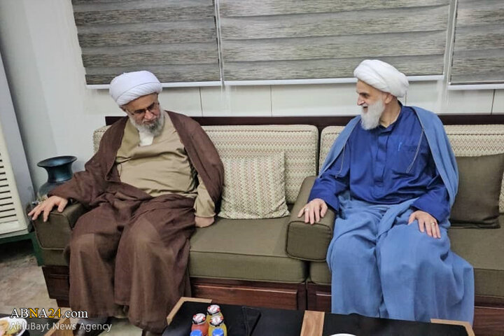 بازدید آیت الله رمضانی از مسئولان مجتمع حضرت زهرا(س) ساحل عاج