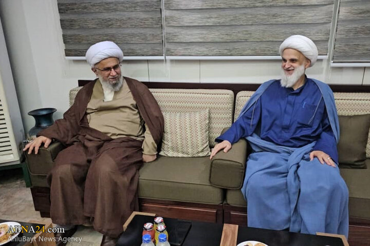 بازدید آیت الله رمضانی از مسئولان مجتمع حضرت زهرا(س) ساحل عاج