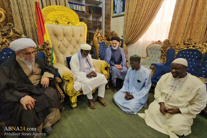 Photos: Secretary General of AhlulBayt World Assembly meets Grand Mufti of Ghanaian Muslims