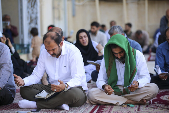 Photos: Arafah prayers ceremony held at Shahcheragh holy shrine