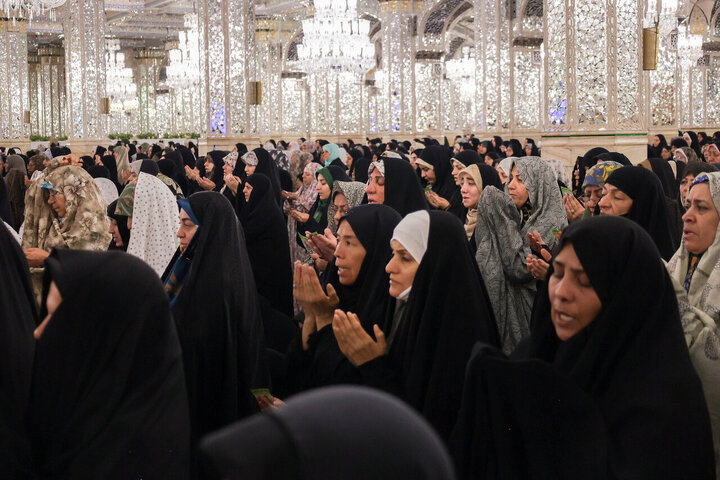 Photos: Eid al-Adha prayers at Imam Reza holy shrine
