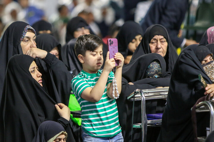 Photos: Celebration of Arab pilgrims at Razavi Shrine on Eid al-Adha