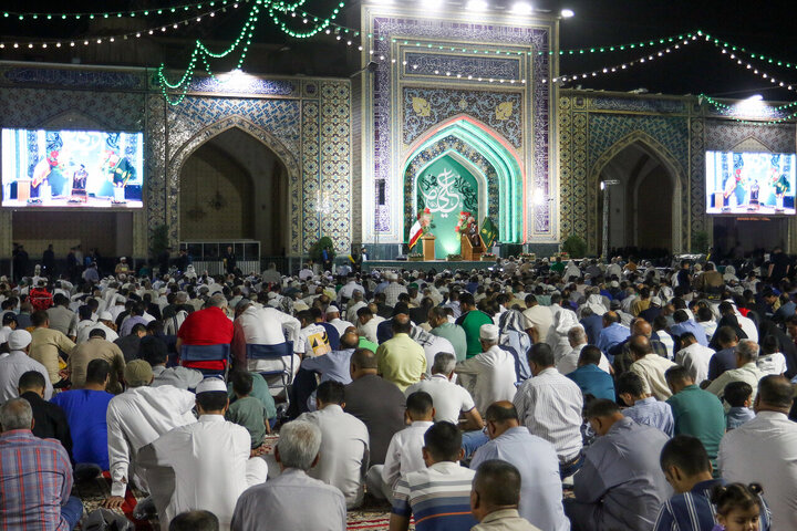 Photos: Celebration of Arab pilgrims at Razavi Shrine on Eid al-Adha