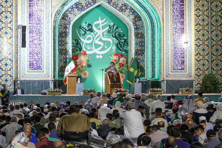 Photos: Celebration of Arab pilgrims at Razavi Shrine on Eid al-Adha