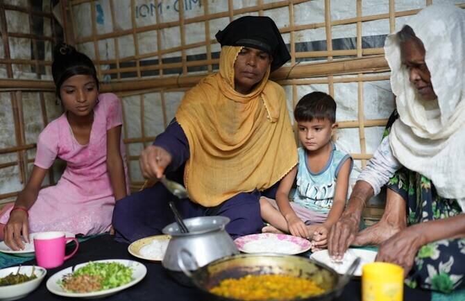 Rohingya refugees in Cox’s Bazar receive rare Eid meat donations amid food shortages