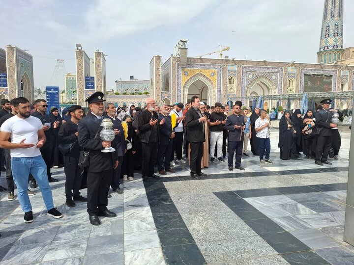 Photos: Group of Georgian Shia Muslims visits Imam Reza holy shrine