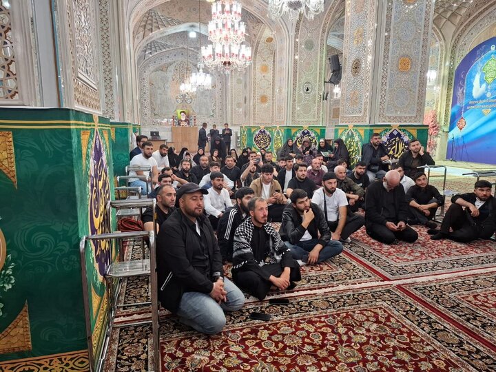 Photos: Group of Georgian Shia Muslims visits Imam Reza holy shrine