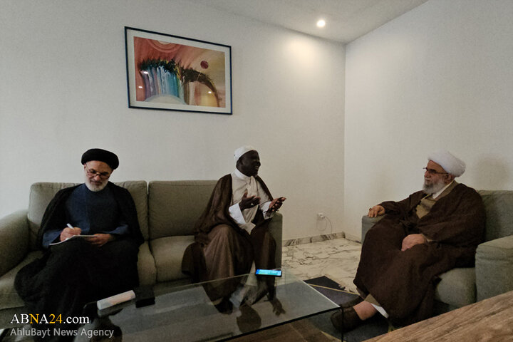 دیدار دبیر مجلس علمای اهل‌بیت(ع) سنگال با آیت‌الله رمضانی